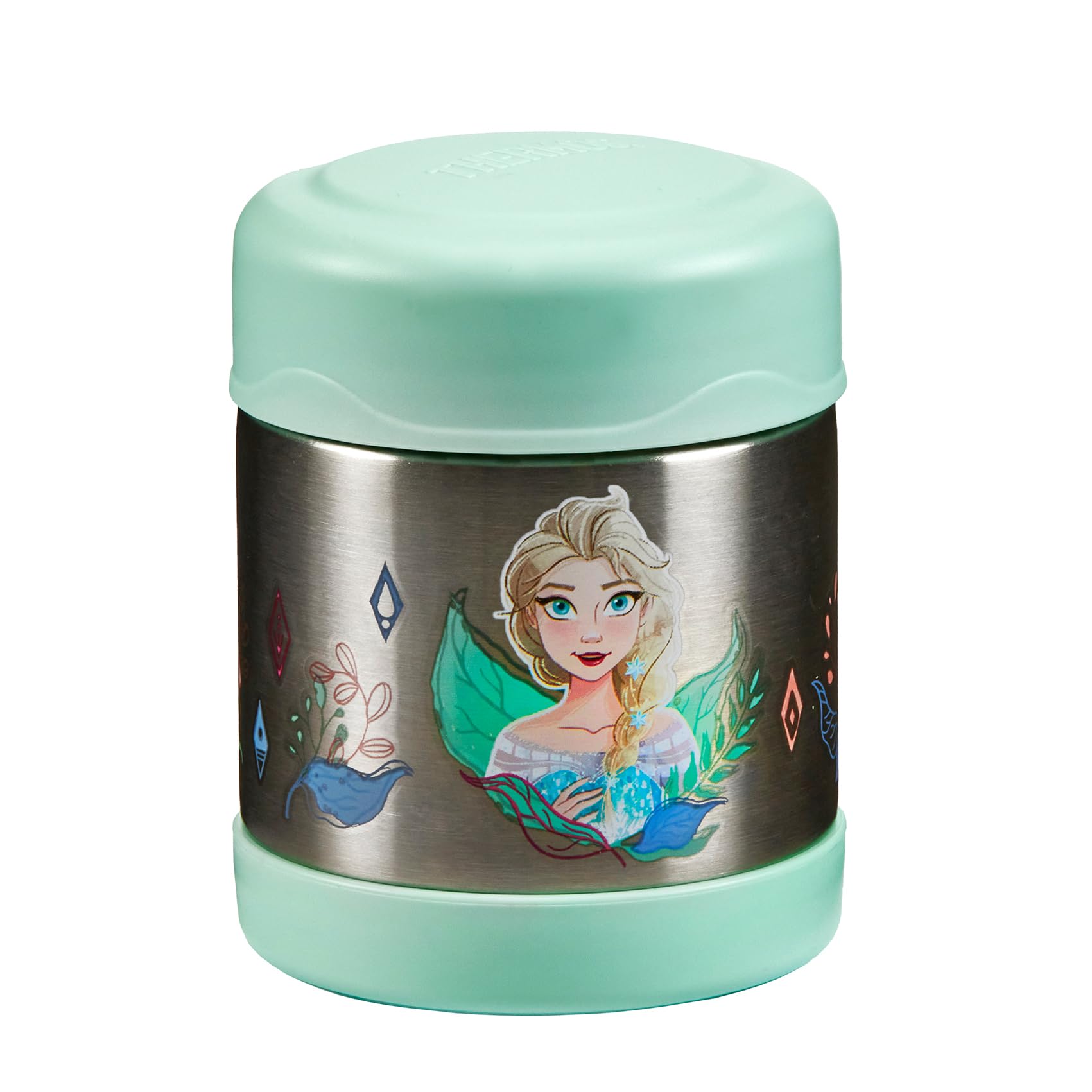 Thermos Kids FUNTAINER Disney Kraina Lodu II Anna Elsa, termos na żywność ze stali nierdzewnej, 300 ml, całkowicie szczelny, utrzymuje ciepło przez 5 godzin i zimno przez 7 godzin, bez BPA