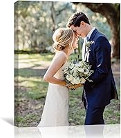 VevenStacy Custom Photo Canvas Prints 8x10 - Personalized Framed Wall Art from Your Pictures, Gift Wrapping Available