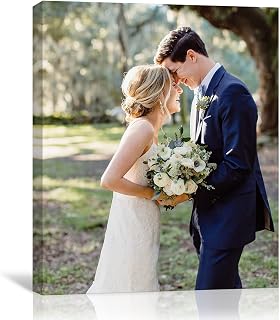 Personalized 8x10 Framed Canvas Photo Prints - Custom Wall Art from Your Pictures by VevenStacy