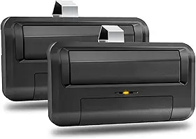 Controle remoto de portão 811LMX para liftmaster, controle remoto de interruptor de 12 códigos substitui 811LM, controle remoto de abridor de portão 811LMX compatível com receptores 850LM/ 860LM,