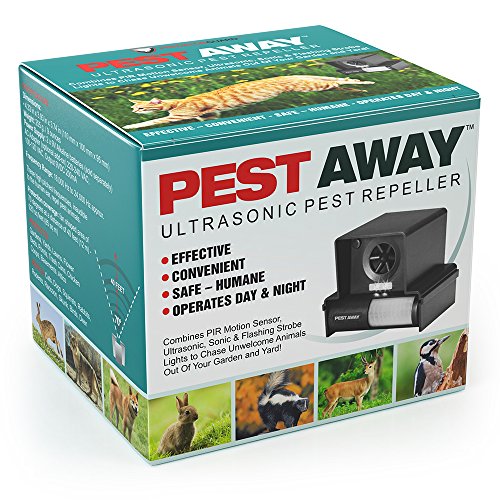 Predatorguard Pestaway Outdoor Animal & Cat With Motion Sensor Stops Animals Destroying Your Gardens & Yard #TOP7