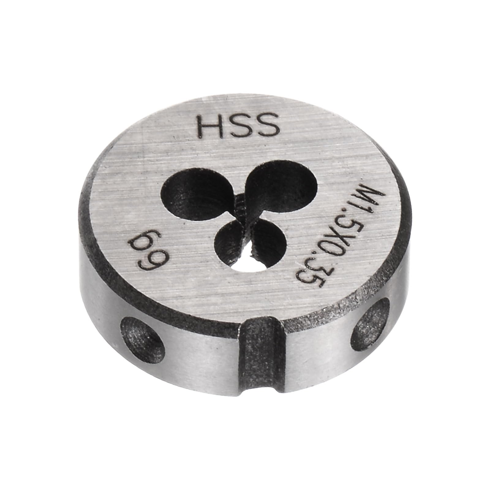 uxcell Round Threading Dies, Metric M1 x 0.25 Thread (Right Hand), High Speed Steel (HSS) Screw Cutting Die Repair Tool — Amazon image 10