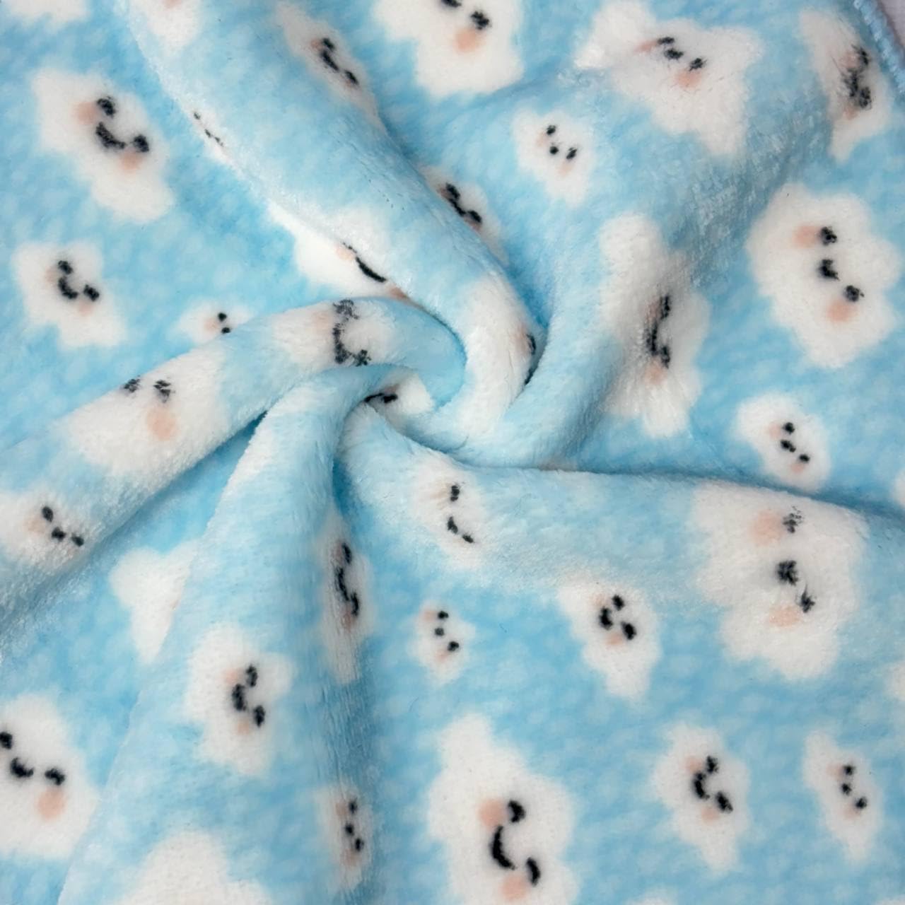 DEWALL STYLE Microfiber Handkerchiefs for Baby/Kids & Girls | Super Soft & Absorbent Hanky | Gift for Newborn Babies | Multicolor Hankies(Teddy Print Rumal) Set of 6 & 12 (12) 2
