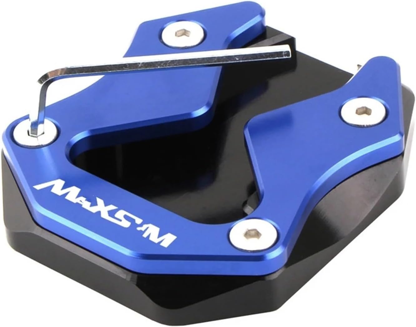 Motorcycle Kickstand Enlarge Plate Motorcycle Accessories Kickstand For SYM Maxsym 400 Foot Side Stand Extension Pad Support Plate Enlarge Stand