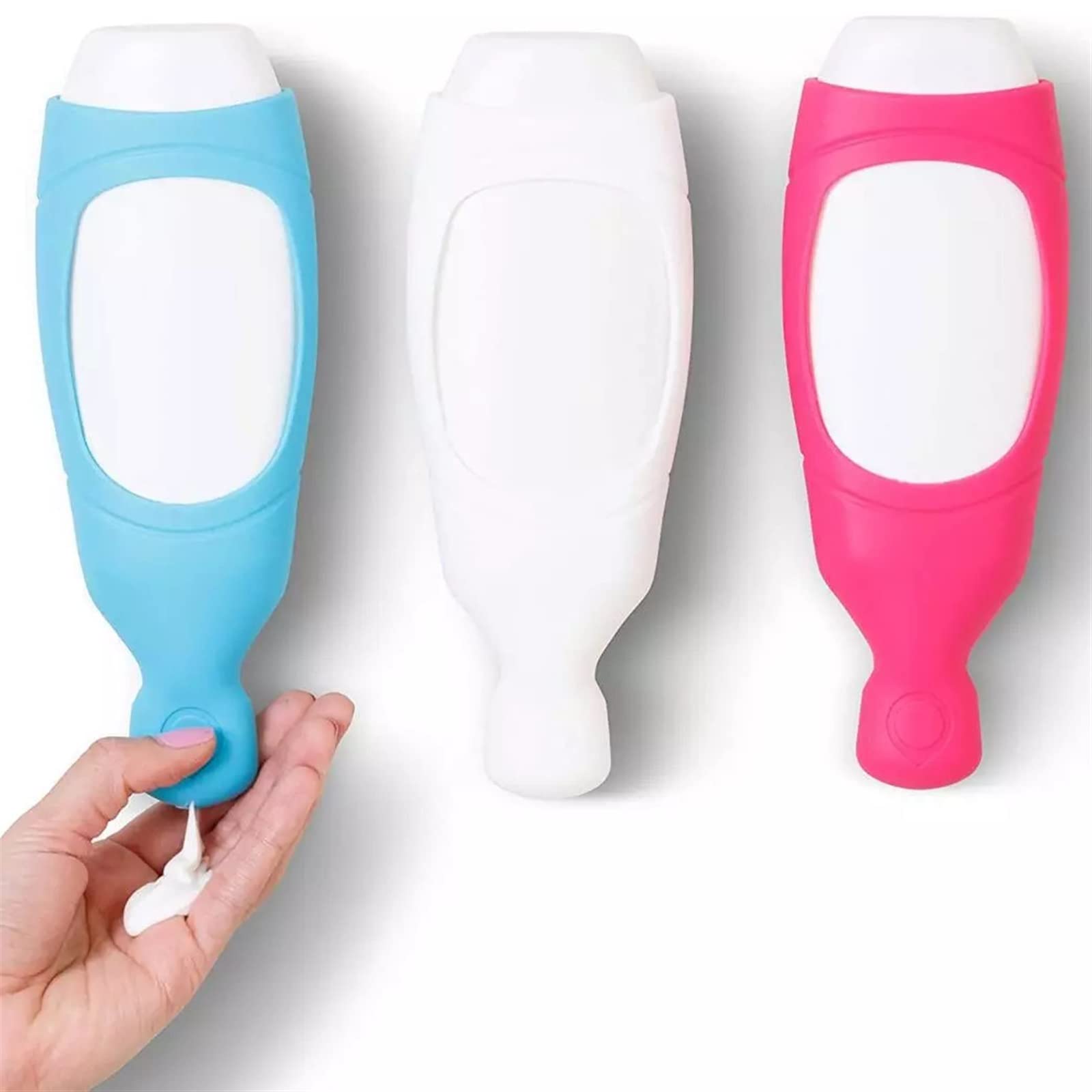Distributeur de savon pour douche flacon shampoing et savon liquide salle de bain lot de 3