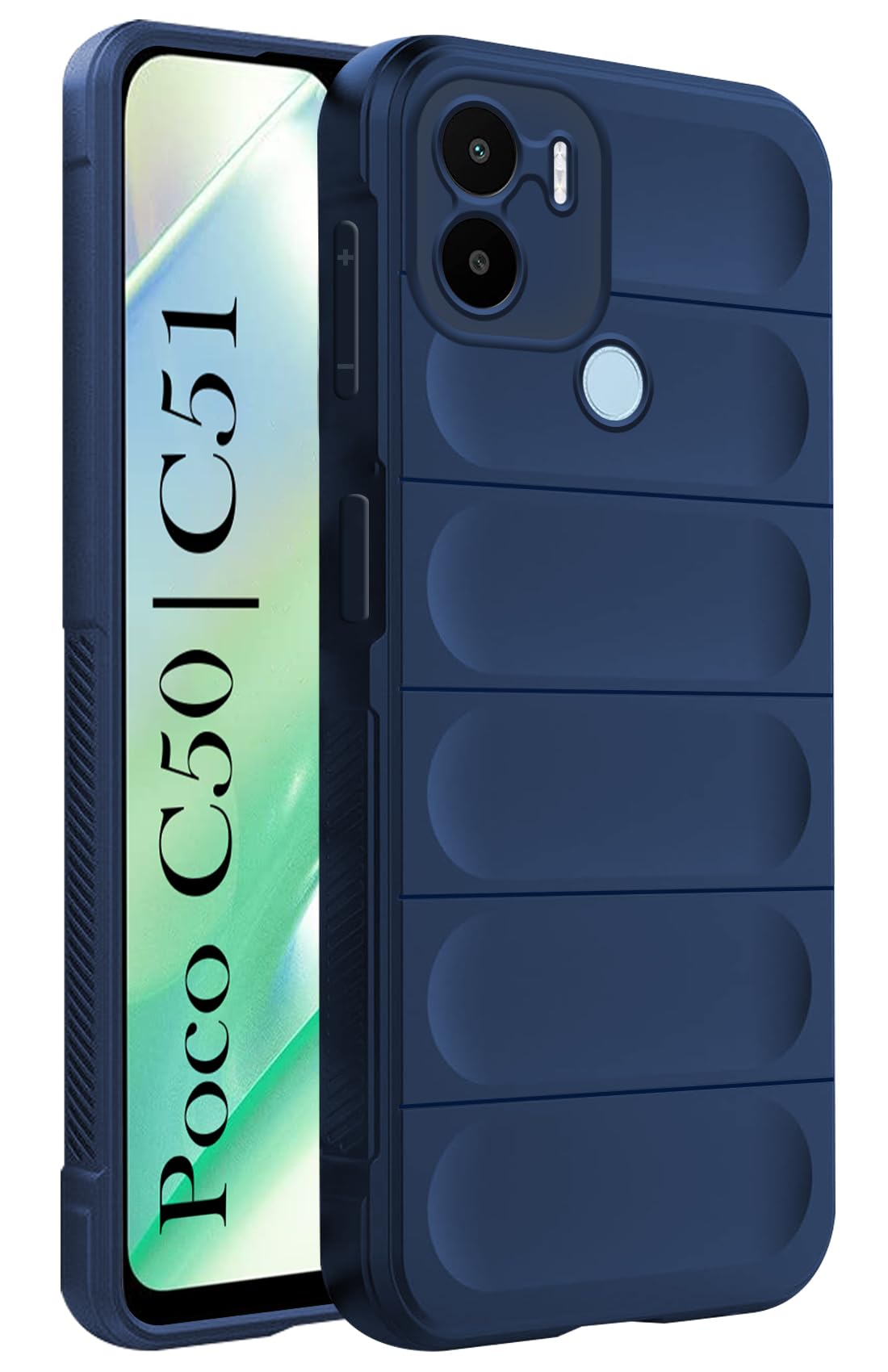 Jkobi Back Cover Case for Poco C50 | Poco C51 (Matte Liquid Silicone | Micro-Fiber Cloth Inside | Camera Protection | Shockproof | Blue) (B0CJNNYNYL) Amazon Price History, Amazon Price Tracker