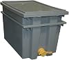 Mann Lake, Plastic Uncapping Tank, Gray, Multi-Purpose Honey Extraction & Straining Solution, Durable Polyurethane Build, Honey Gate Included