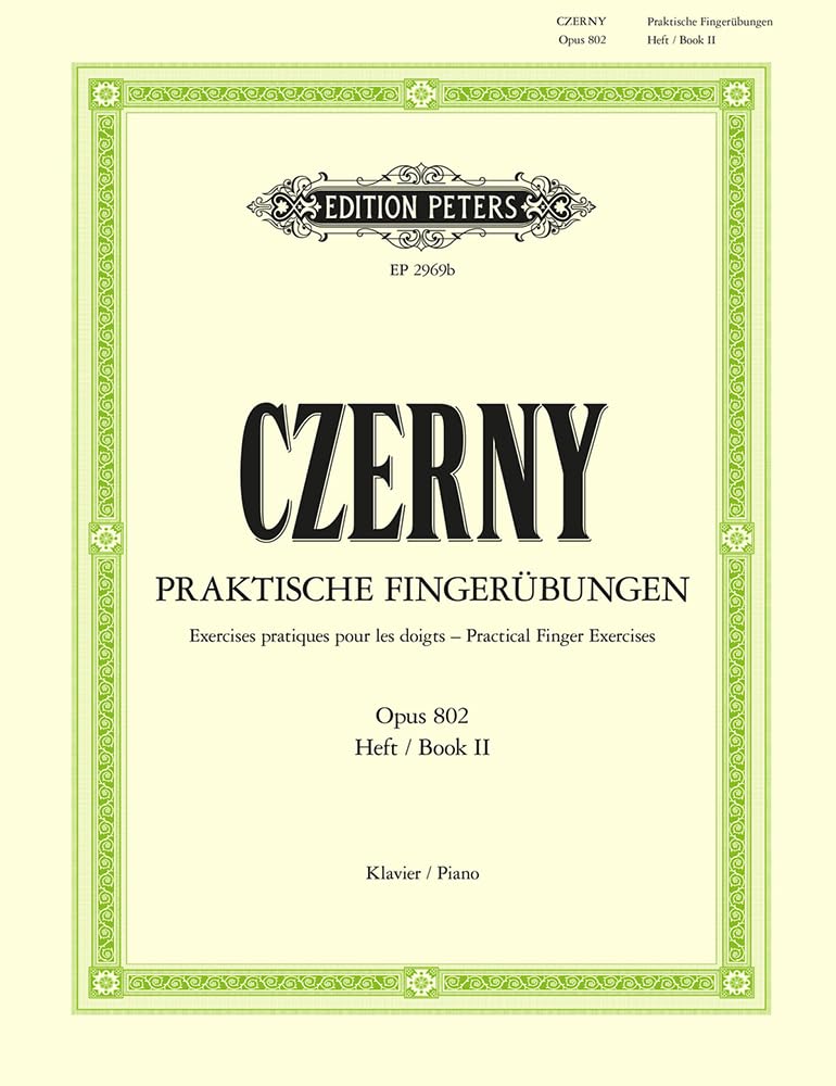 Czerny: Practical Finger Exercises Op. 802 Vol.2 (Piano Solo) (EP2969B)
