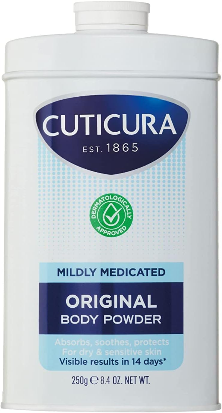 Mildly Medicated Talc 250g by Cuticura