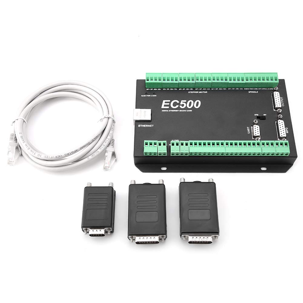 Stepper Motor Driver CNC Motion Controller, CNC Digital Stepper Driver, EC500 3/4/5/6 Axis CNC Motion Controller with Ethernet Communication, CNC Stepper Motor Driver (5 axes)