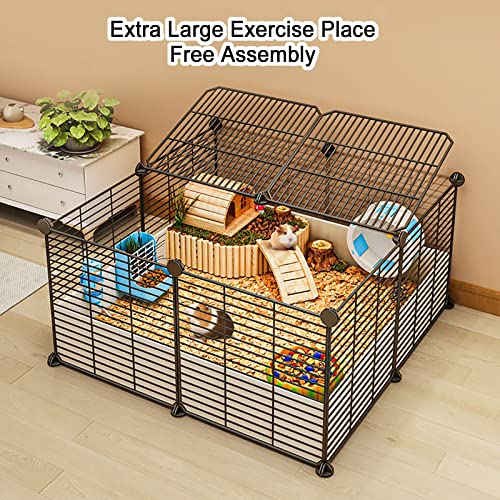 Cage pour cochons d'Inde modulable et petite cage pour chat - 6