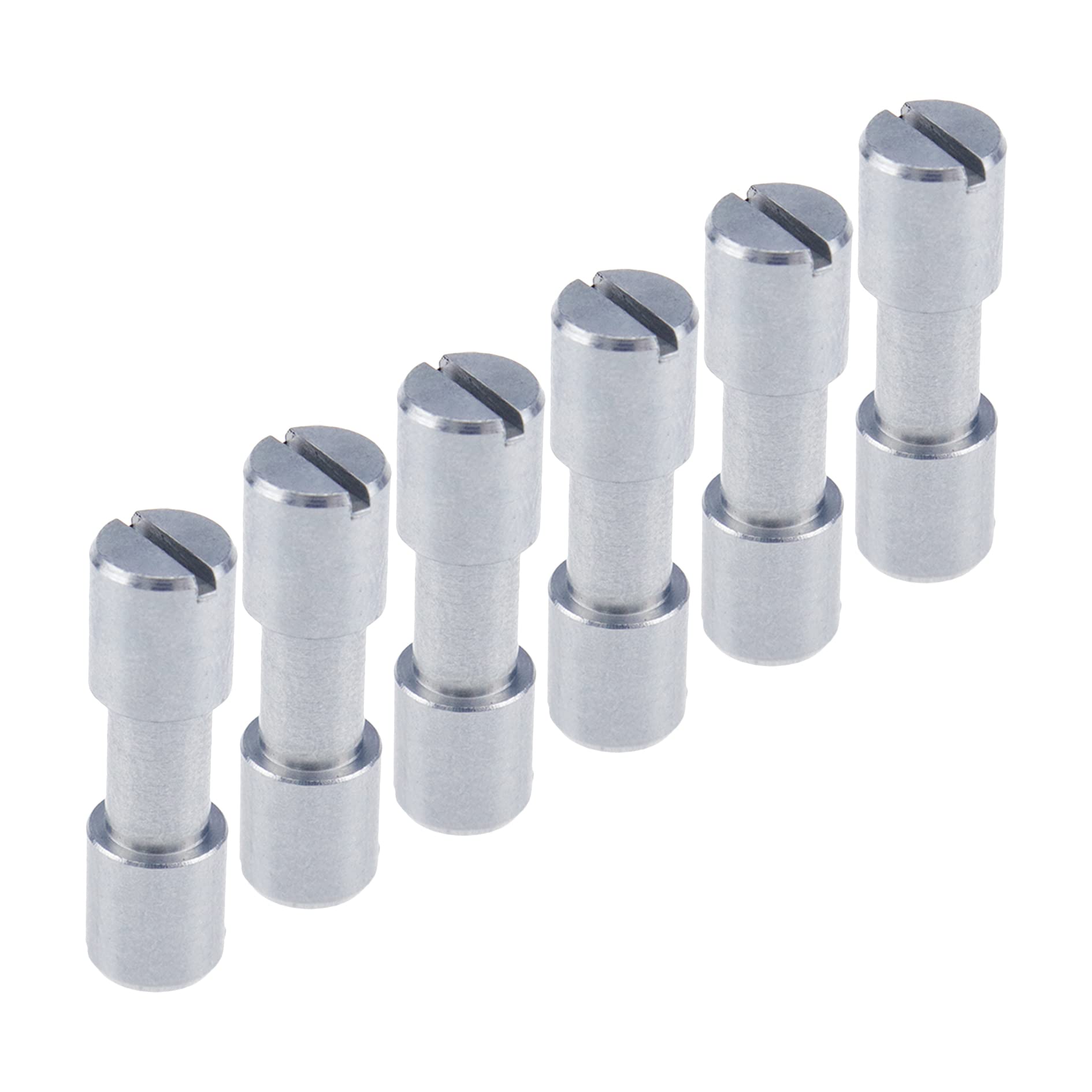 Chinflly6 Sets of Stainless Steel Bracket Bolt Fasteners Tactical Lock Rivets,Bolts Fasteners,DIY Knife Handle Fastener Rivets EDC knife screw(Head Diameter6.8 mm)