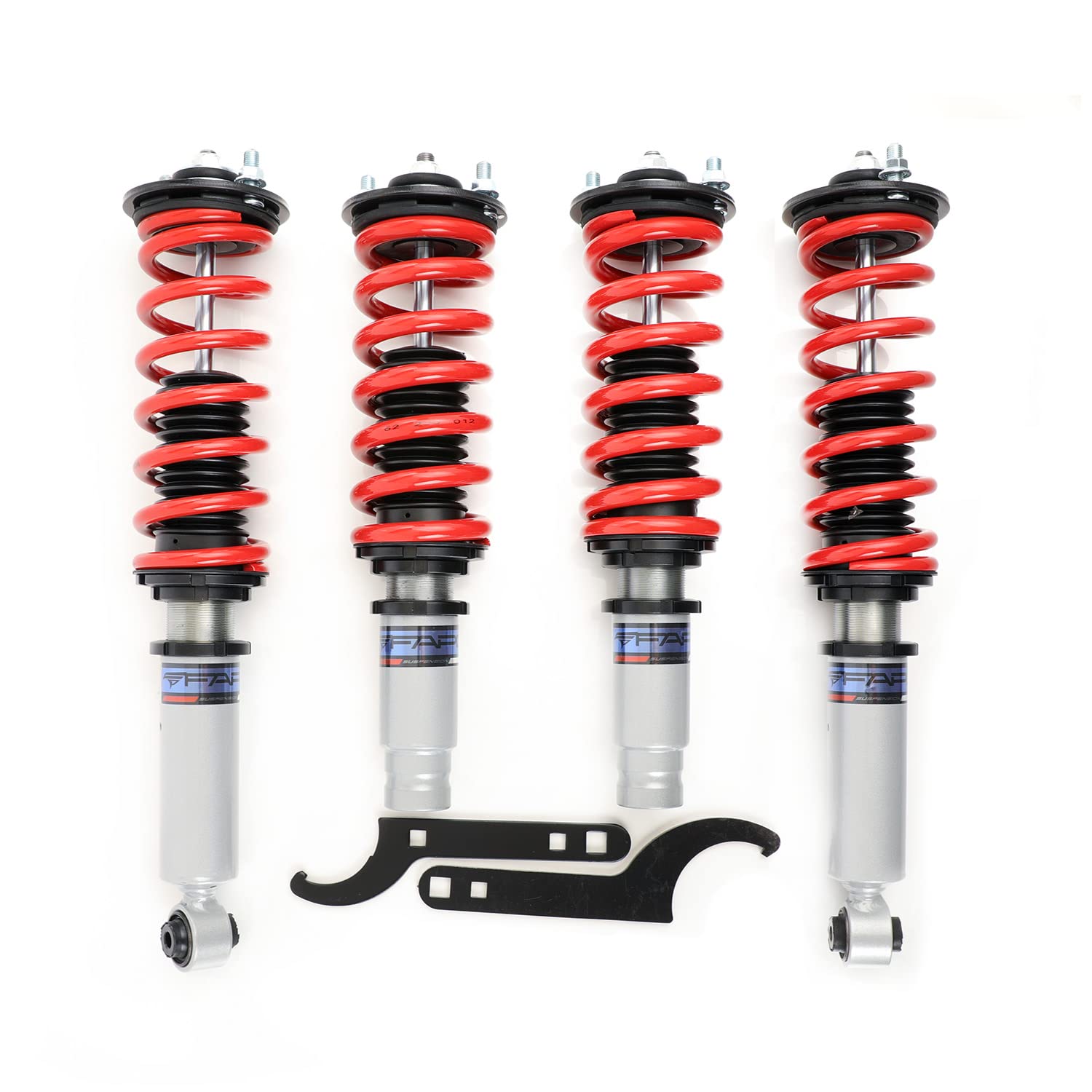 FAPO Adjustable Height Coilover Suspension Strut Lowering Kit, Mono-Tube Compatible with Honda CR-V 1996 1997 1998 1999 2000 2001 Shock