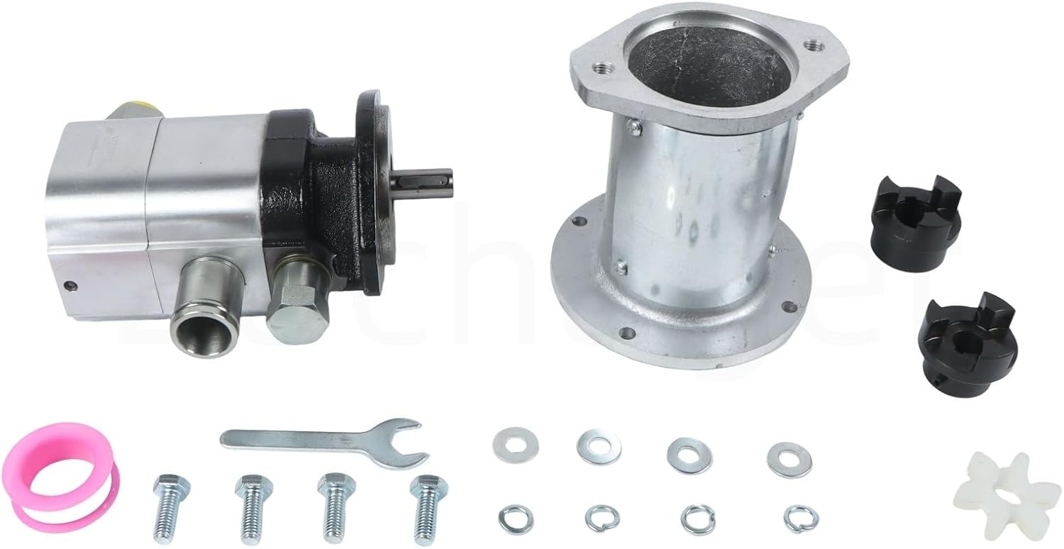 22 GPM 2-Stage Hydraulic Pump Log Splitting Pump Build Repair Kit Coupler