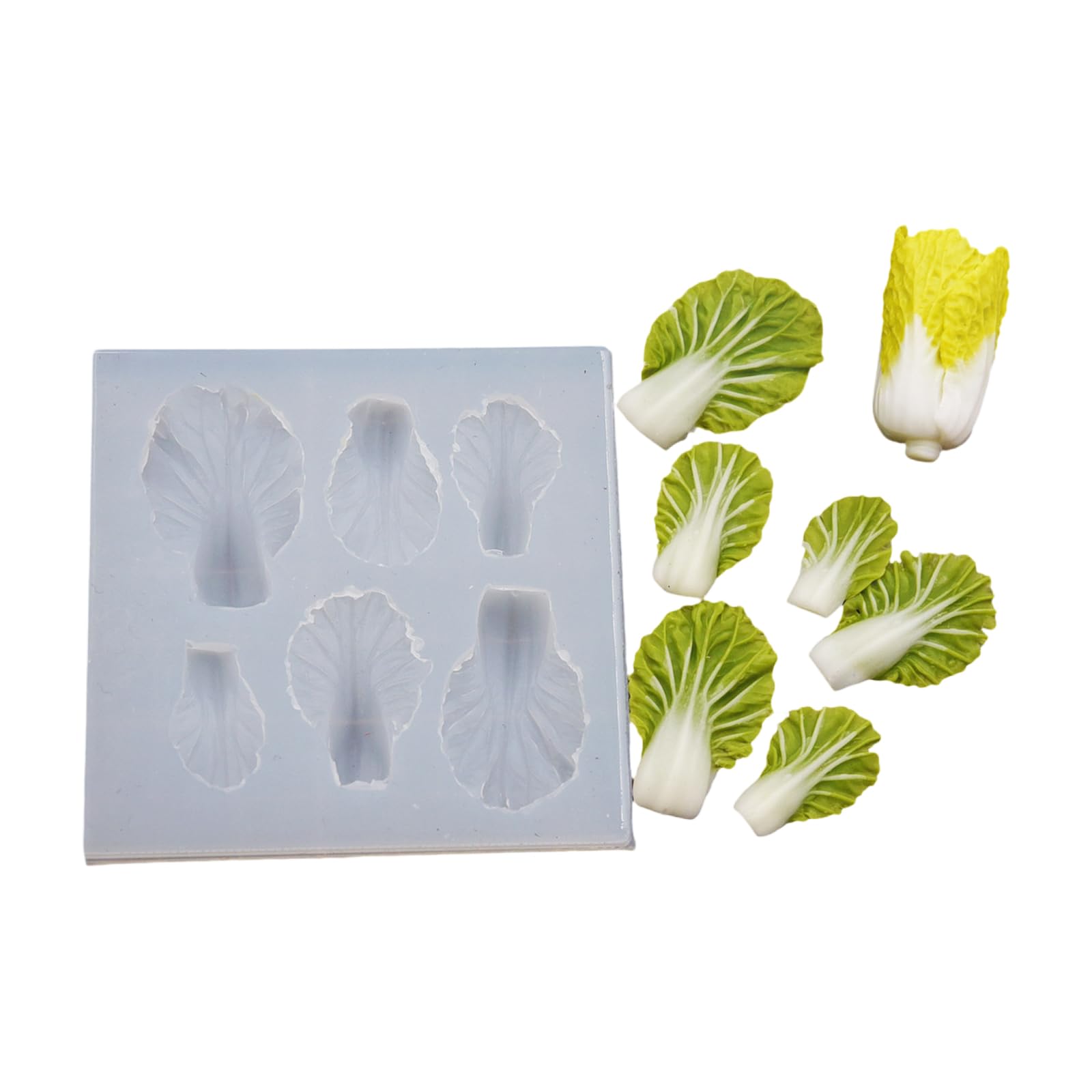 Micfeny As Shown In Pictures Practical Silicone Vegetable Mould For Crafting Lifelikes Miniature Models Portable Accessory For Artists And Teachers
