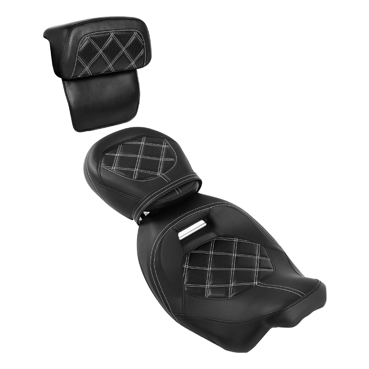  Low-Profile Rider Passenger Pillion Touring Seat for Harley Davidson CVO 2014-2020
| Color-Matched Chopped Tour Pack Ba