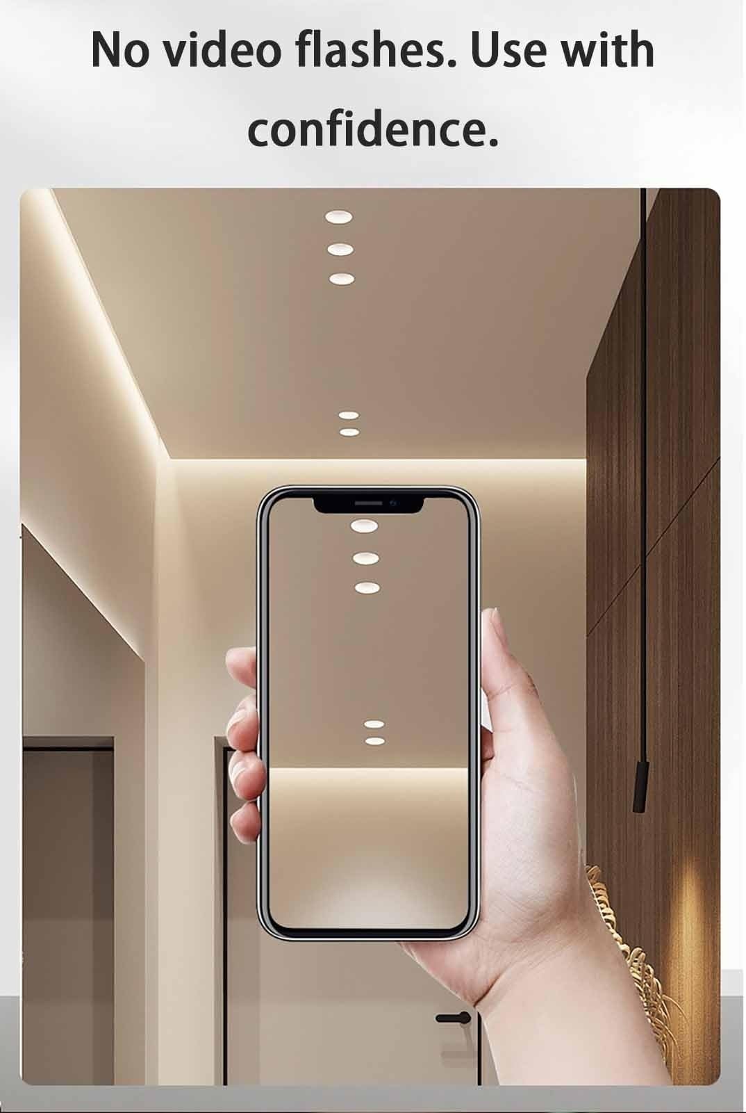 Oświetlenie Sufitowe Led Oświetlenie Sufitowe Wpuszczane 6000K Zimne Światło Odpowiednie Do Galerii Handlowych/sypialni/salonu/kuchni(18w,3pcs)