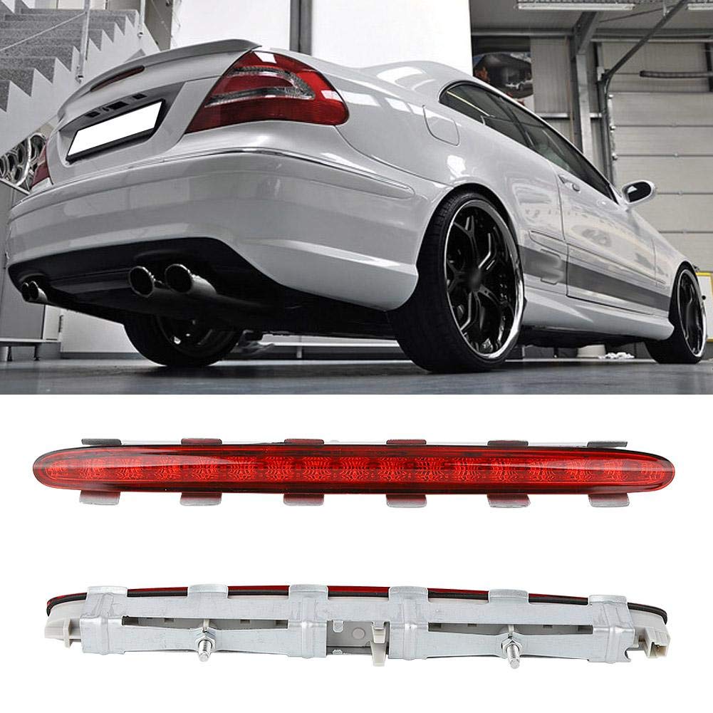 Luz trasera de freno, ABS LED Tercera luz de parada de freno Luz trasera Indicador rojo Luz de freno para CLK W209 C209