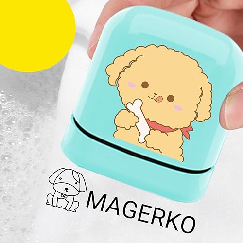 Miniatura 5 de Sello de nombre para ropa para niños, sello con nombre personalizado, impermeable, 4 colores y 36 patrones de dibujos animados (carcasa de sello