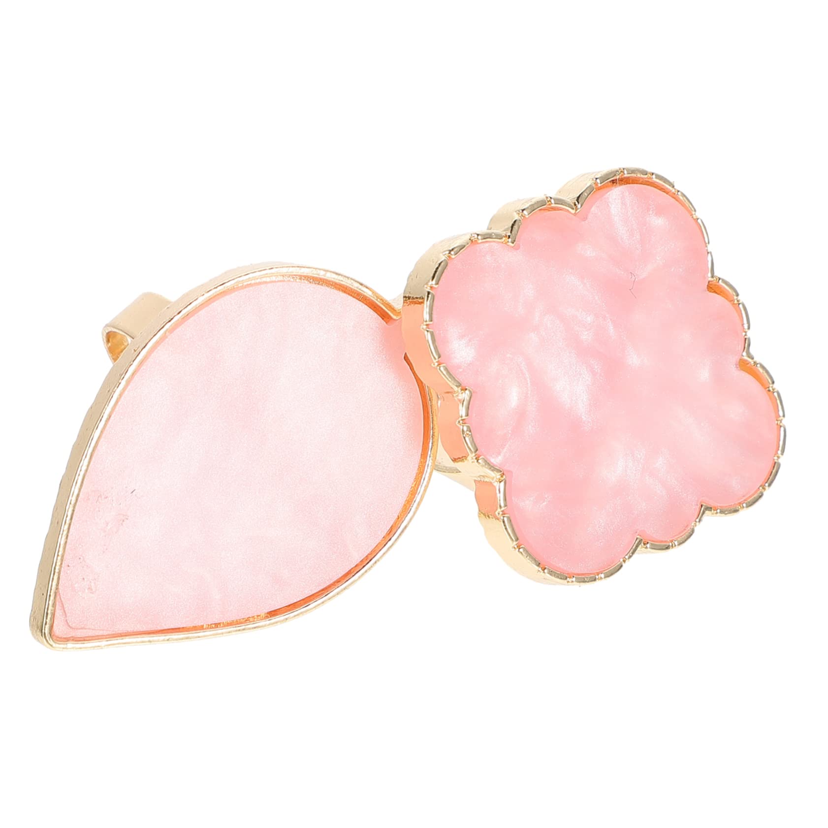 20pcs Ring Palette Medium Press on Nails Nail Art Pallets Nail Polish Tools Nail Color Holders Color Mixing Tray Manicure Pallet Nail Art Polish Mixing Trays Color Plate