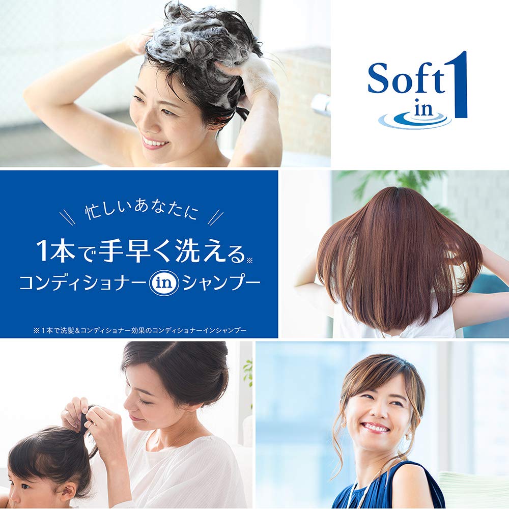 ソフトインワン 大容量 シャンプー サラサラ 詰替