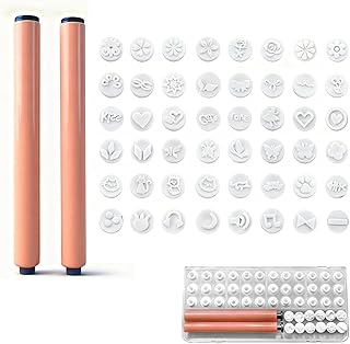 48 Pcs Nail Stamp Pen Set, Nail Art Pens with Interchangeable Stamp Head...
