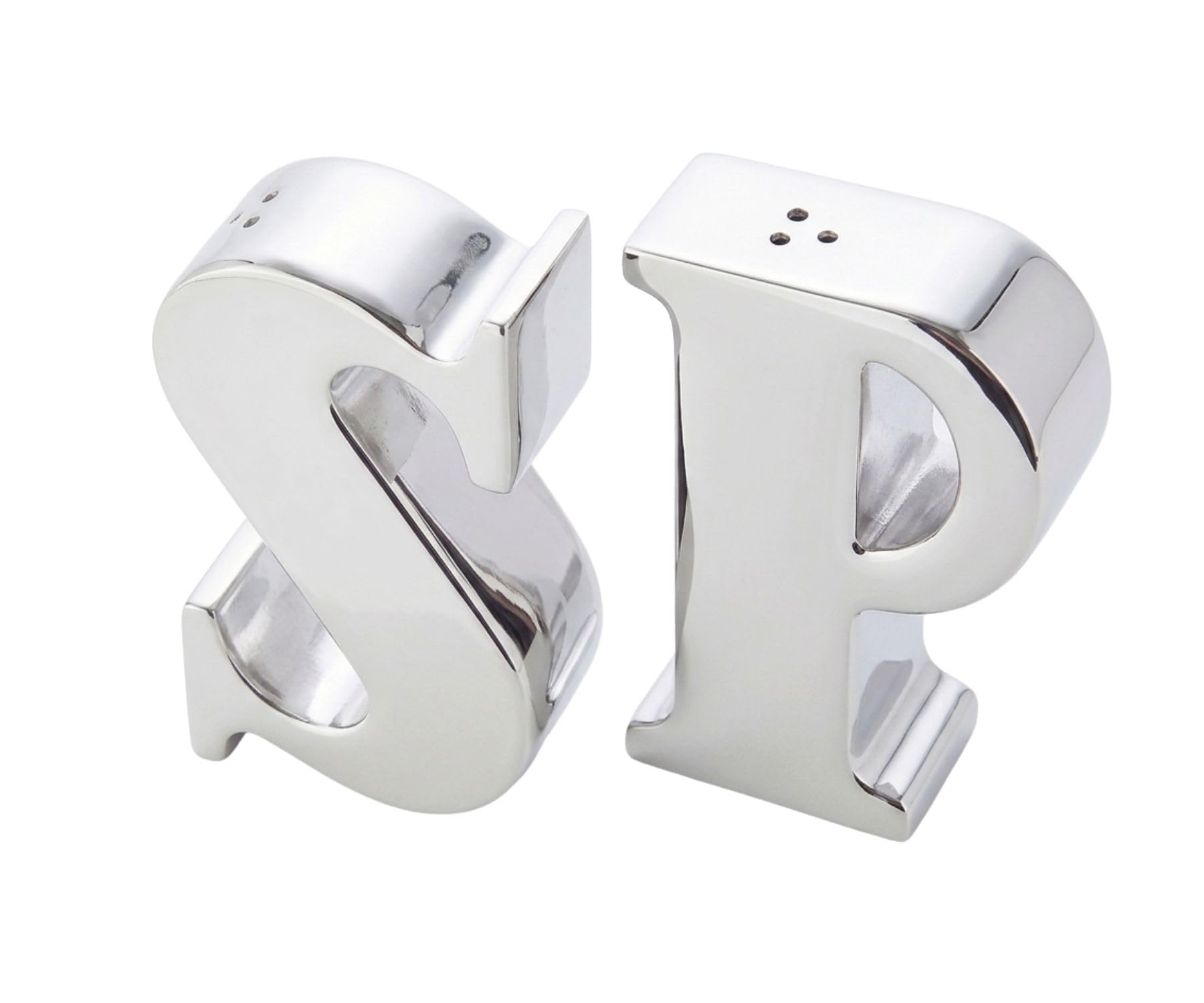 EDZARD Salz- & Pfefferstreuer Favre, H 7 cm, P & S in Silber
