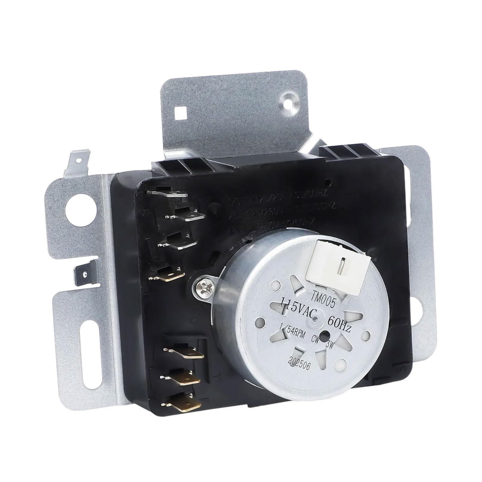 Multipurpose Dryer Timer Quick Mounting W10745654 for L7MWGD1500A00 7MWGD1500A02 VDGW6511RWO VGD6505GW1 Accessories Dryer Timer Replacement