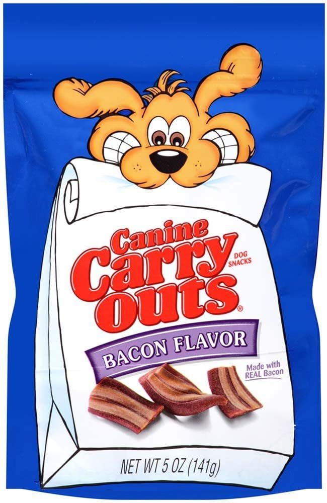 Bacon Flavor Dog Treats, 5-Ounce