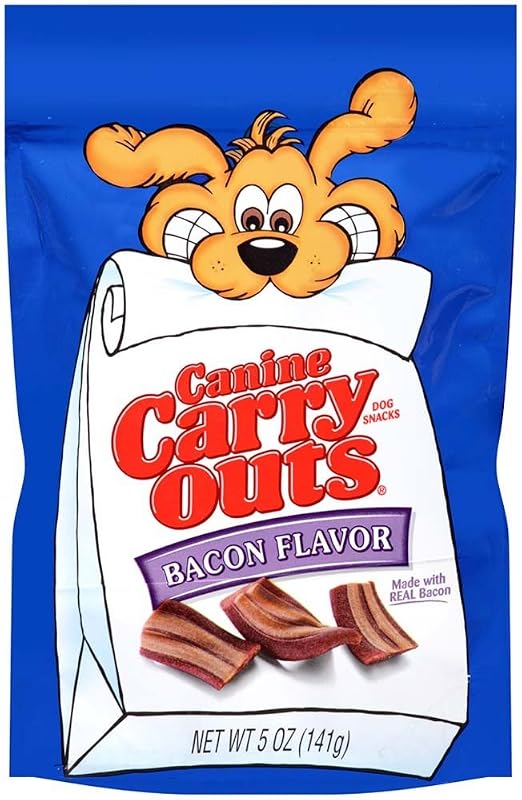 Petisco para Cães com Sabor de Bacon Canine Carry Outs, 140 g