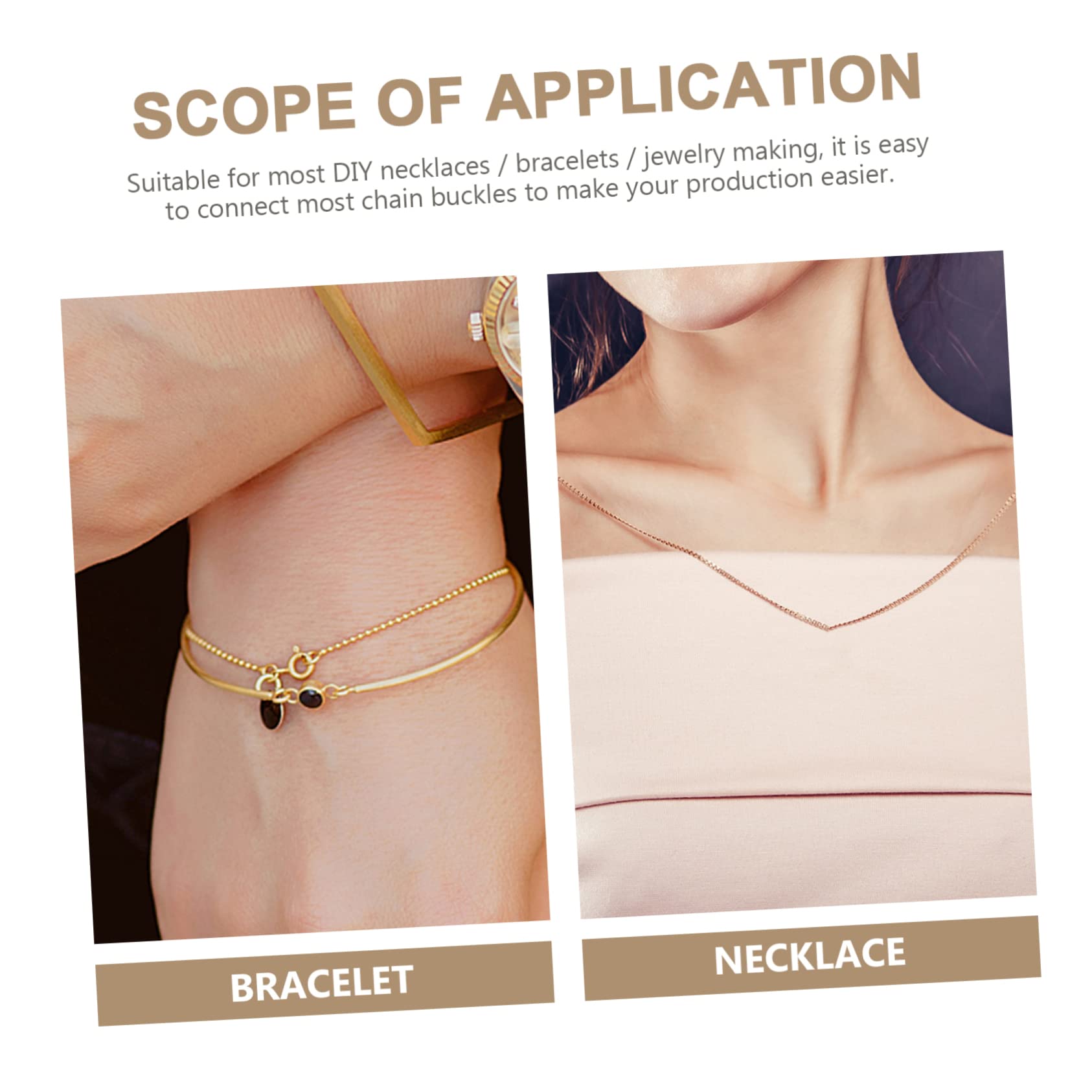 VILLCASE 60 Stk Magnetschnalle Zur Zubehörbefestigung Magnetverschlüsse Für Schmuck Schließe Schmuckverschlüsse Armbandverschlüsse Und Verschlüsse Handbuch Magnetisch Halskette