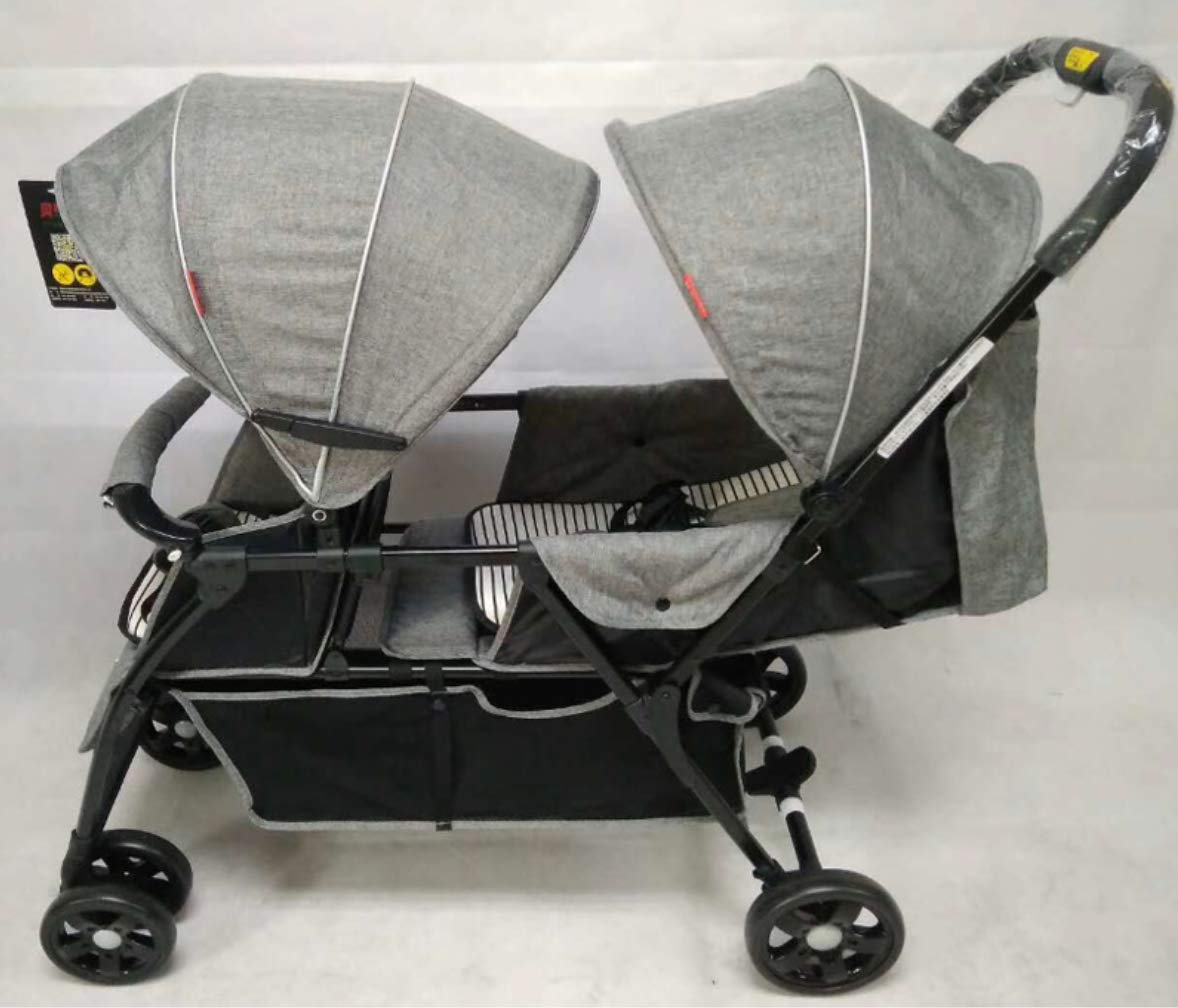 Dciszl Twin Baby Can Sit Reclining Foldable Strollers