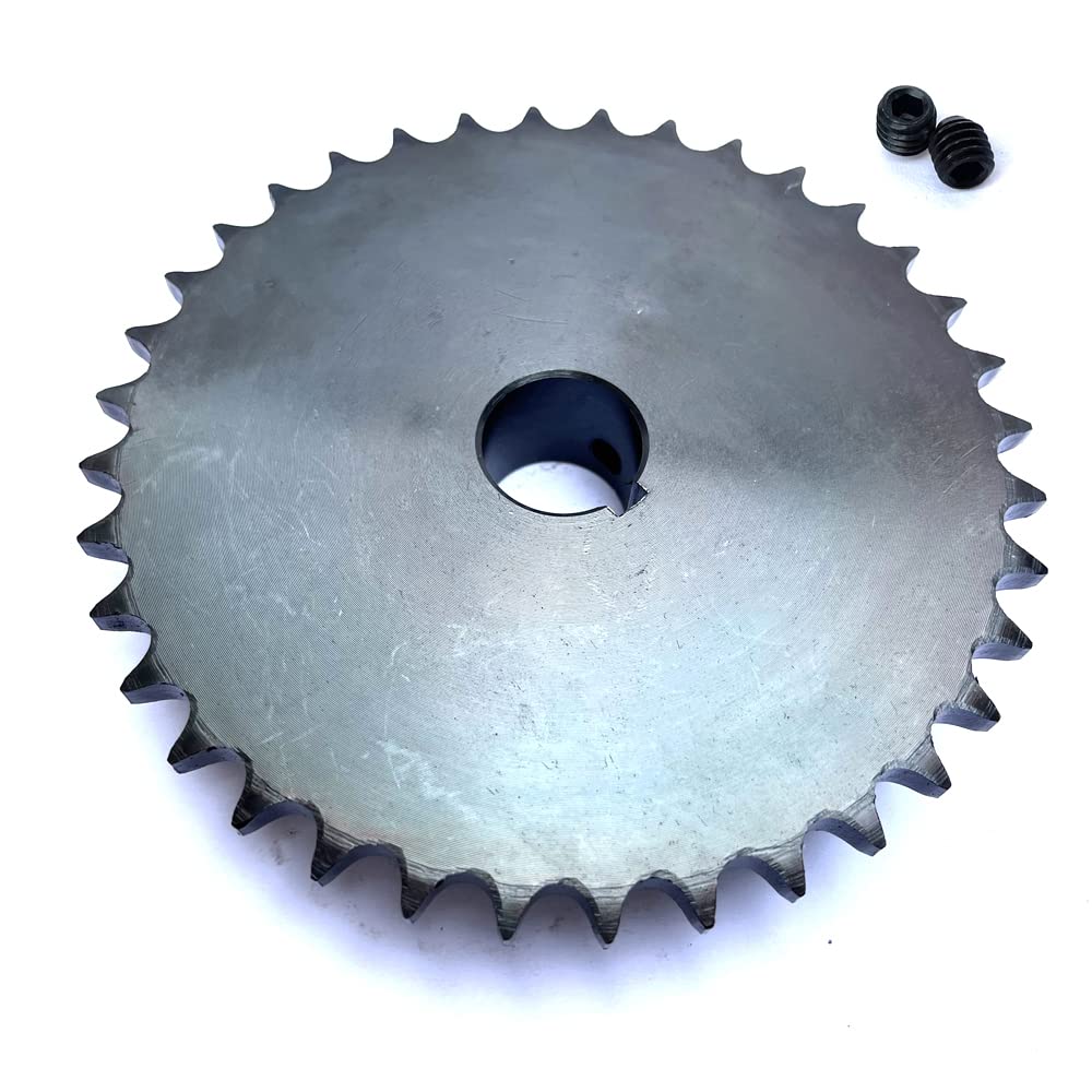 #40 Roller Chain Sprocket B Type 3/4" Bore Rust Prevention Hardened 10 Tooth — Amazon image 14