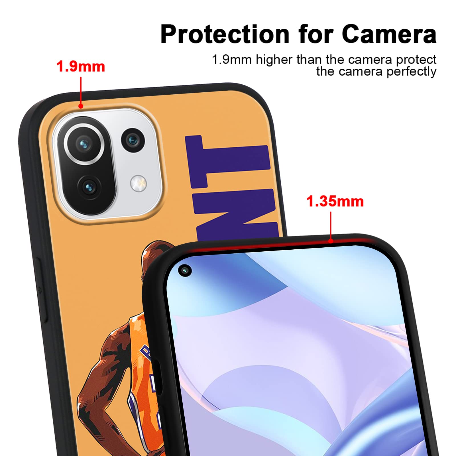 Nurkorki 2 Piezas Negro Funda Para Xiaomi 13 5G 6,36",KPOP Stray Kids Boys Skzoo Lindo Diseño Case,Carcasa Protección Para Cartoon Silicona Bumper Cover Para Niñas,Mujeres,SKZ Fans,Cartoon