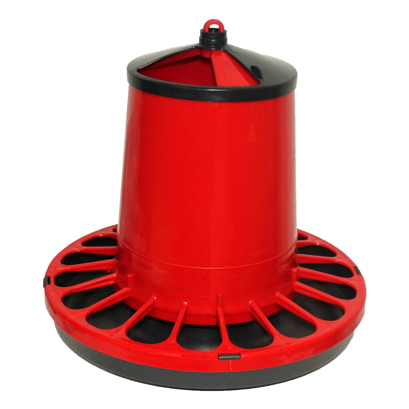 Tradineur - Comedero para Aves, pájaros, alimentador de Semillas, Capacidad 8 kg, 35 x 38.5 cm