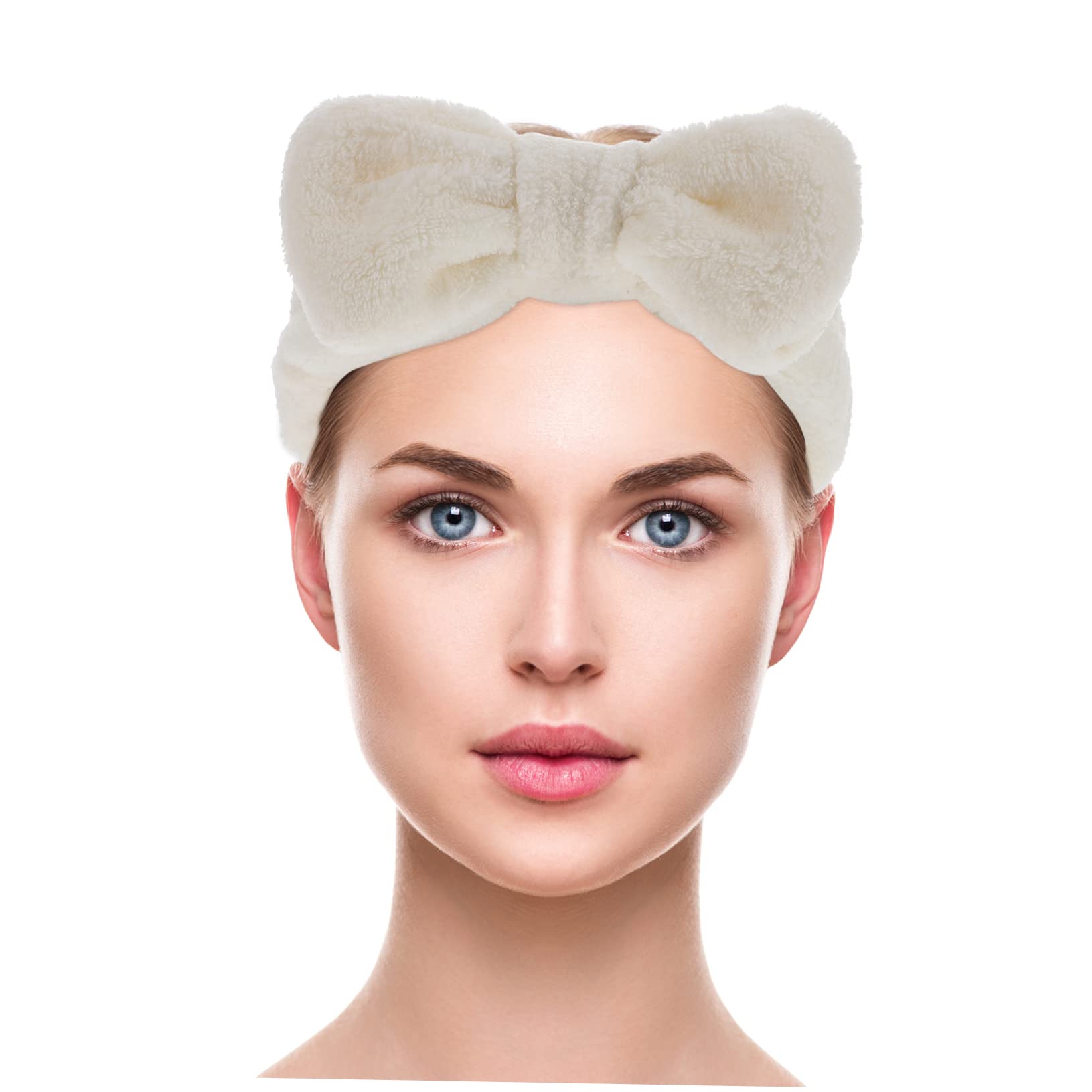 LALAFINA 9pezzi Fasce Per Accessori Makeup Per Per Spa e Trattamenti Cosmetici Colori Rosa