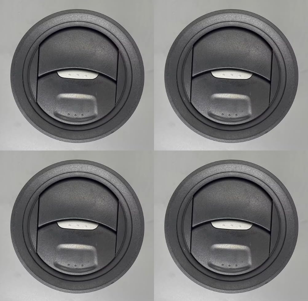 Automotive Air Conditioning Vents 4PCS Dashboard Air Vent Grille Diffuser Conditioning Outlet Fit for Ford Mondeo MK4 2007-2014 Galaxy 2006-2015 Fiesta S-MAX 1697430 Nice-Looking(B Model 4pcs)