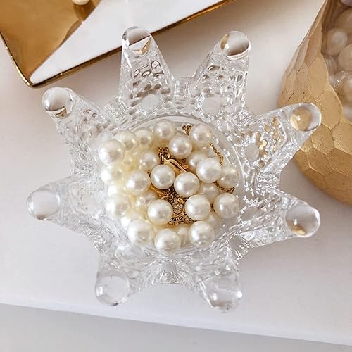 Miniatura 5 de Sooyee Perlas de imitación artísticas, 340-350 cuentas sueltas sin agujero, 1.1 libras (0.551 in, marfil) para rellenos de jarrón, dispersión de