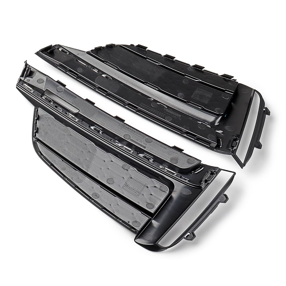 Amazon.com: Astra Depot Front Lower Bumper Black Grille Chrome  