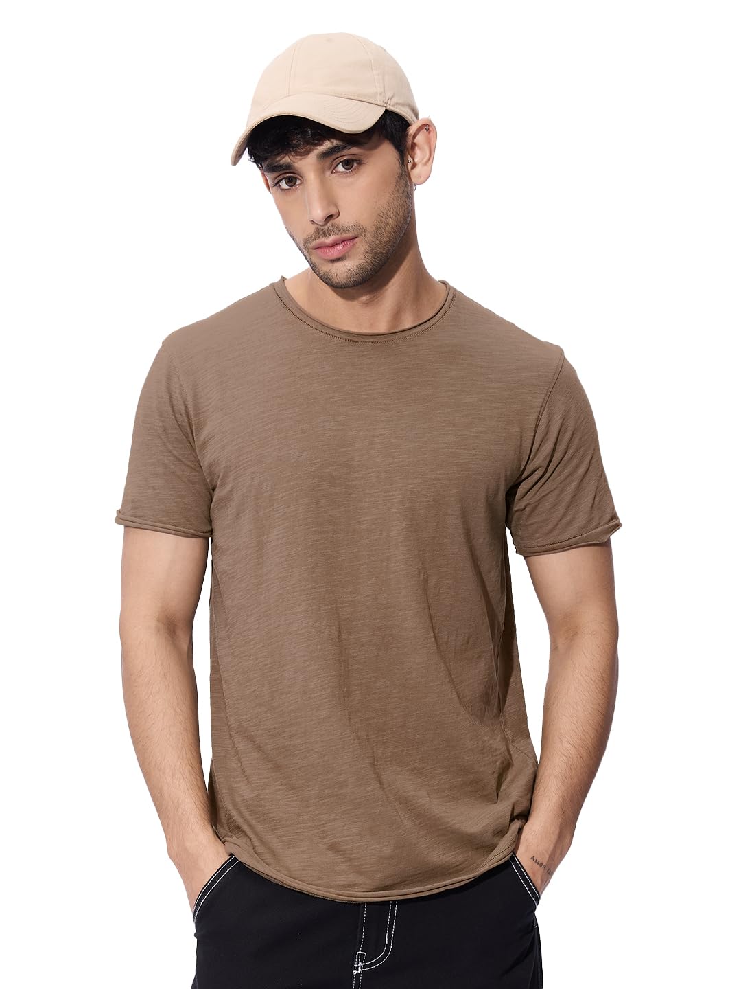 Rockstar Tee: Men and Boys Short Sleeves Round Neck Regular Fit Cotton T-Shirts-image-9