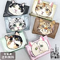 Amazon | タマオワールド ねこミニ財布 WAL3516 ハナカラクサ