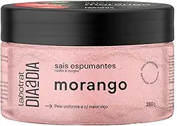 Labotrat Sais Espumantes Para O Rosto E Corpo Labotrat Morango Esfoliante Efeito Antiestresse 280G