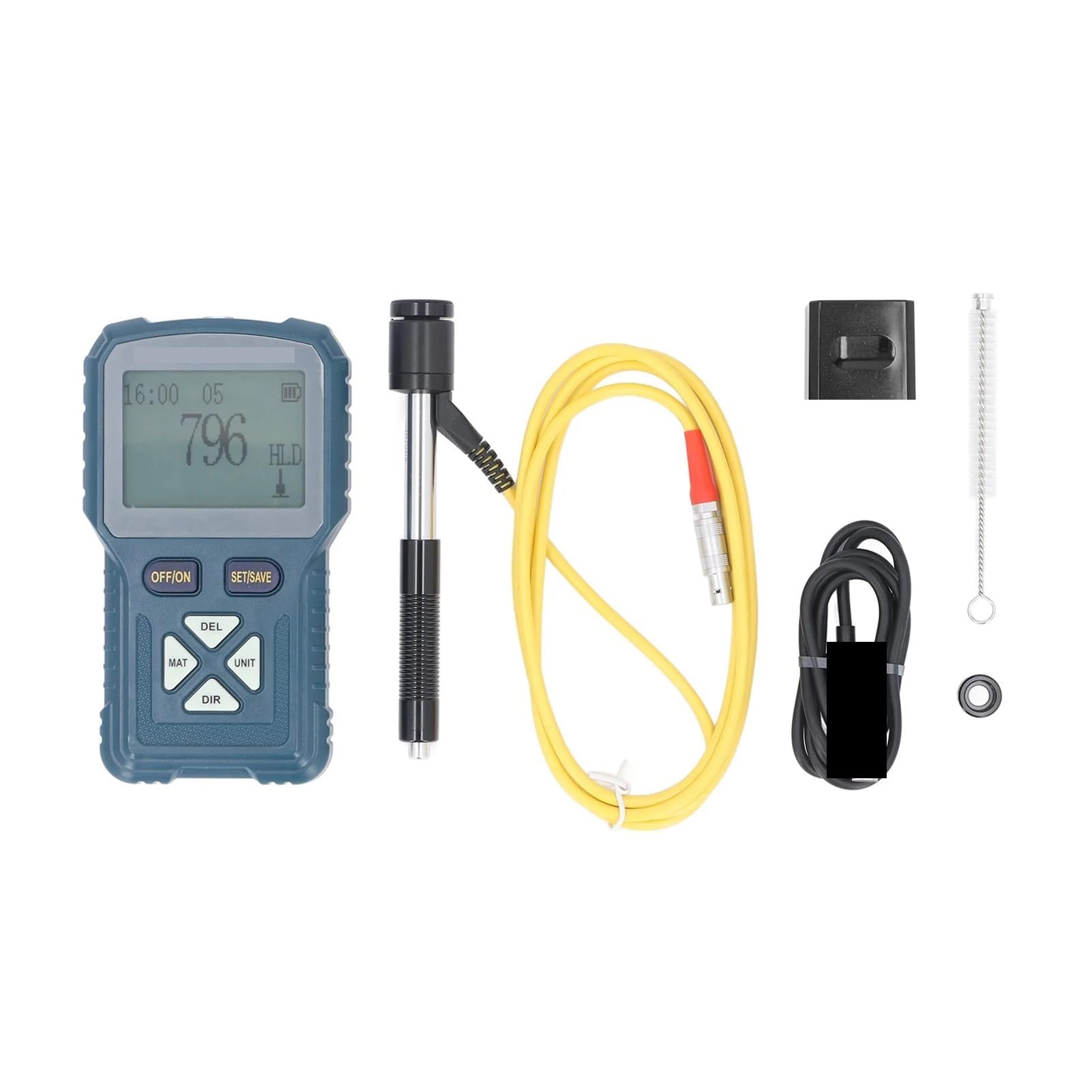 Gqnblvhzupdm Q Hardness Tester Leeb Hardness Tester Impact Portable For Industrial Maintenance