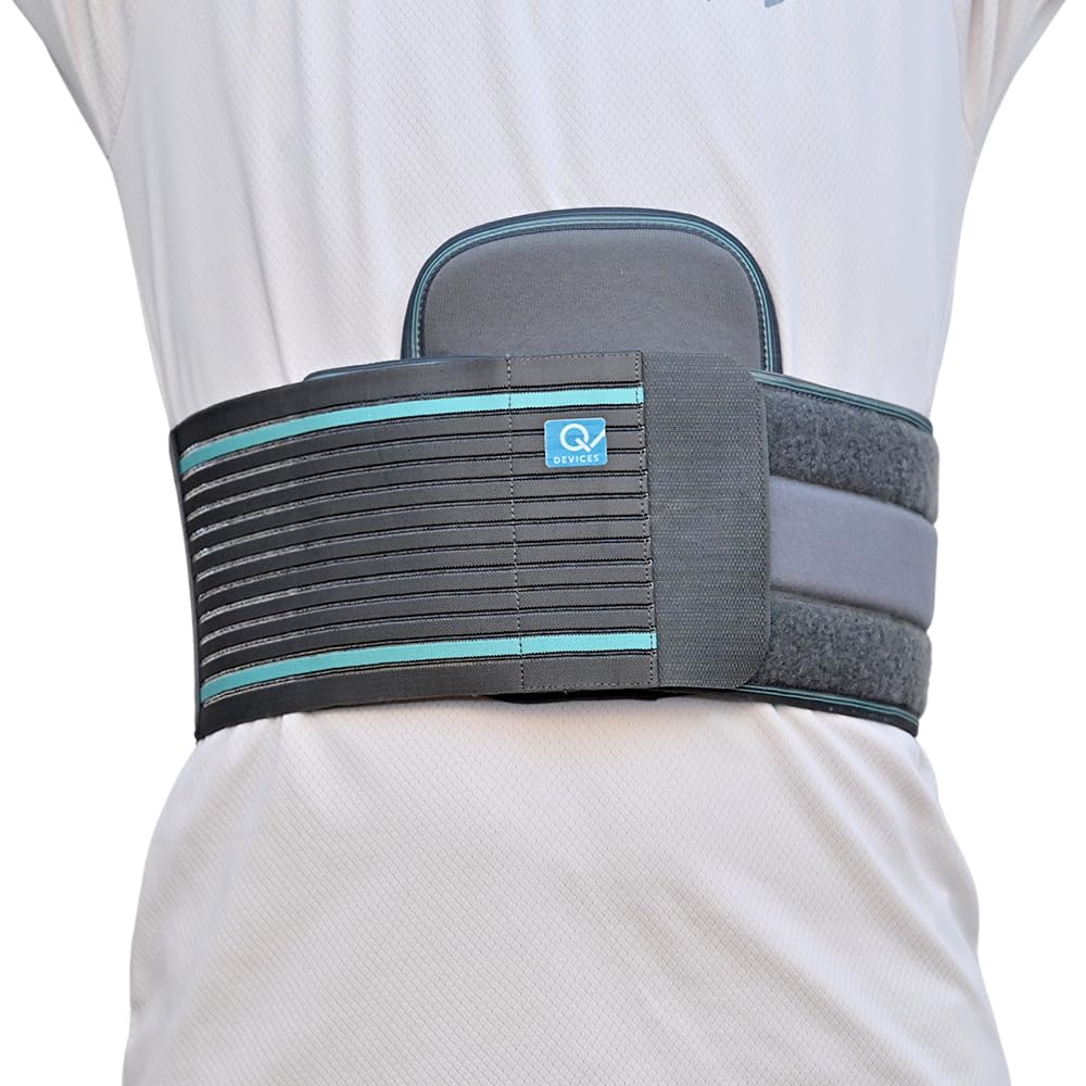 Q DEVICES Rib Belt - Relieve Pain and Promote Healing with Breathable Design, Ideal for Rib Injuries, Adjustable Compression, Unisex (B0CLH92JGQ) Amazon Price History, Amazon Price Tracker