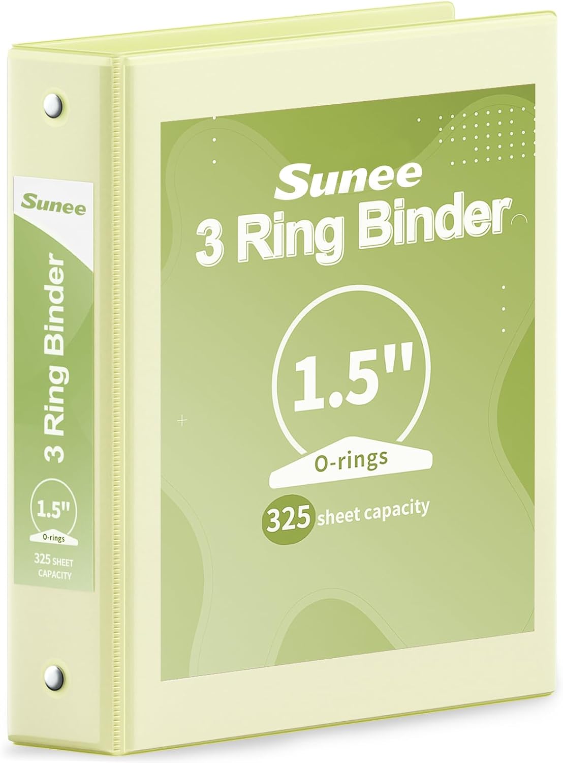Three Ringed Binder Amazon.com : SUNEE 3 Ring Binder 1.5 Inch 1 Pack, Clear View Binder ...