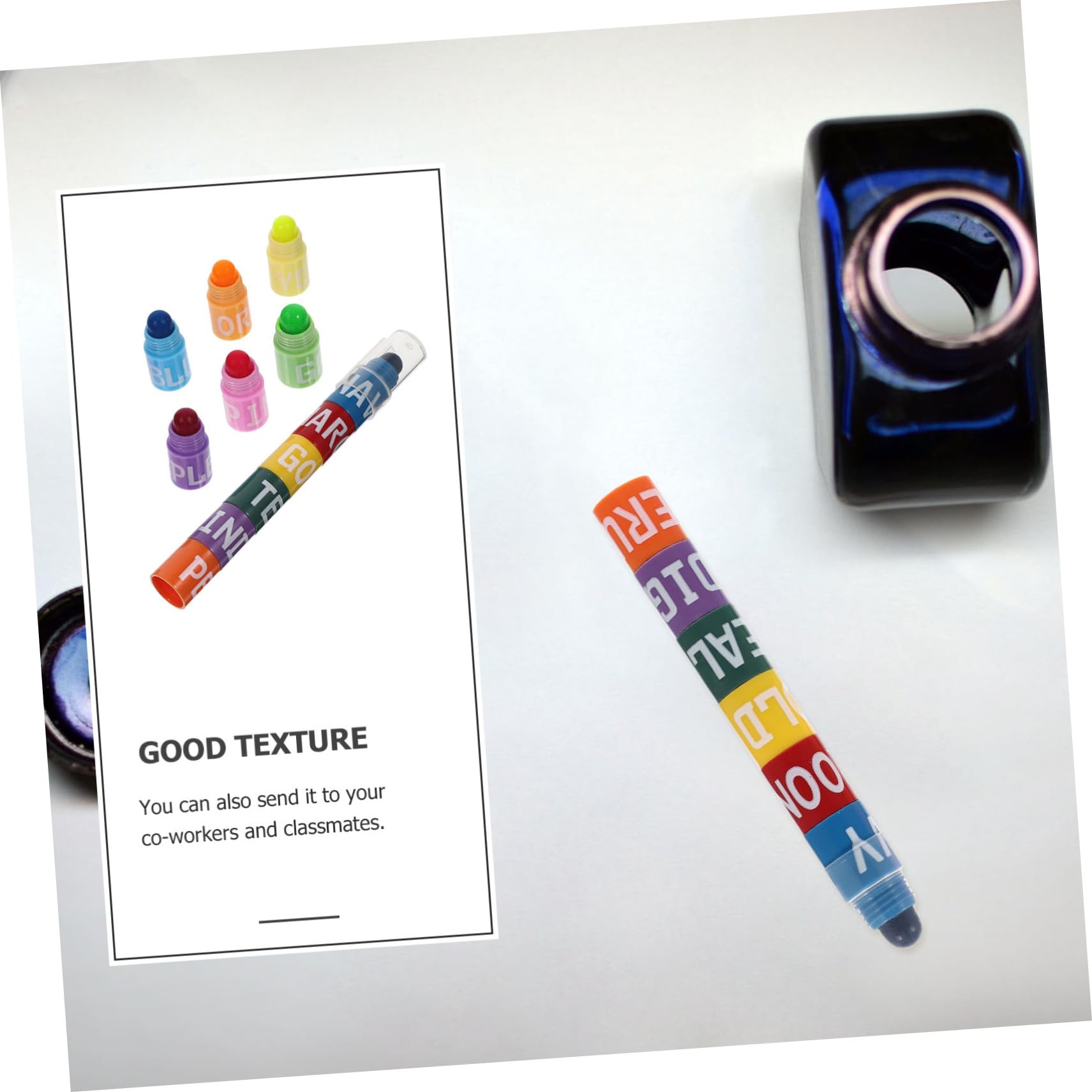 Lurrose 10sätze Bunte Highlighter Stifte Für Schüler Kreative Markierungsstifte Zeichnen Notieren Und Malen Für Kunst Schule Und Büro Vintage Farbdesign