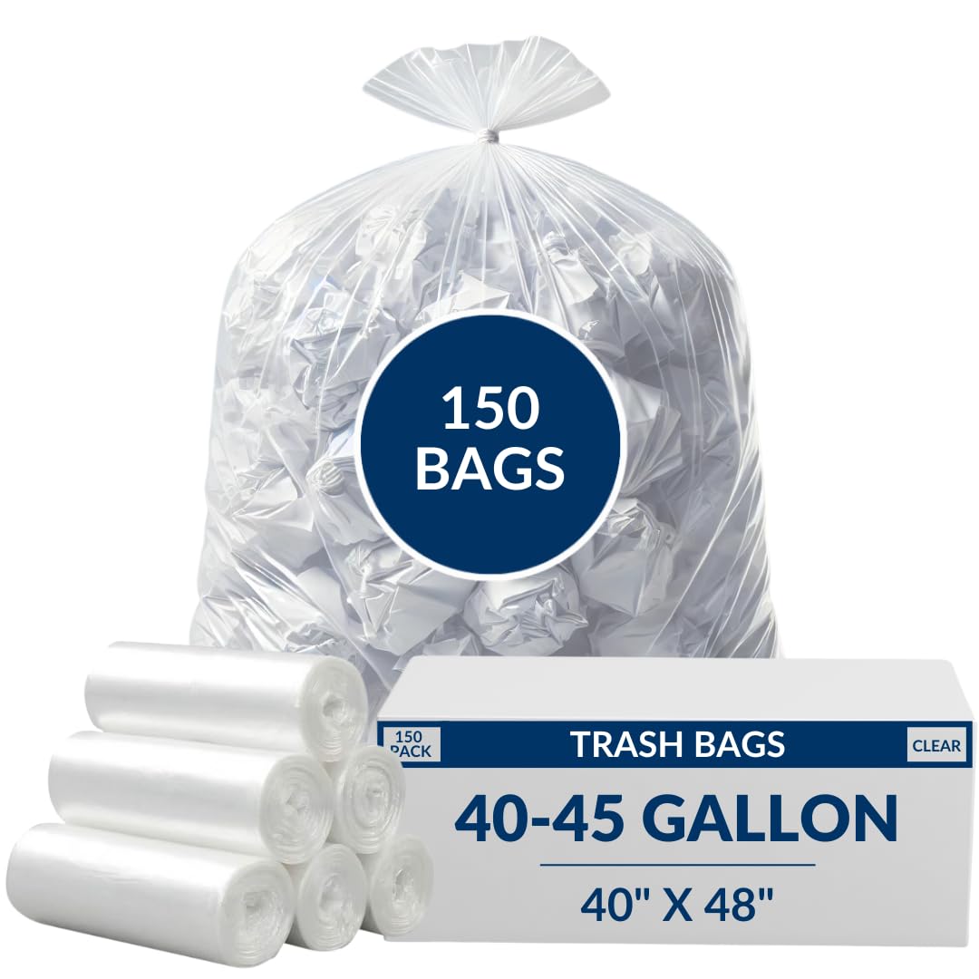 40-45 Gal Trash Bags | 150 Count | 40