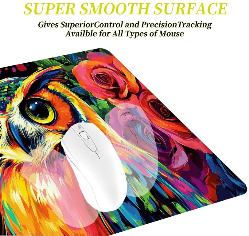 Tapis de souris papillon grand format 100cm de précision avec base en caoutchouc premium stable - 4