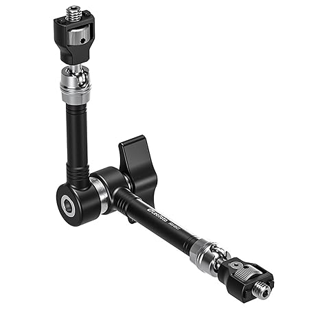 Leofoto AM-6 Kit Versa Magic Arm Heavy-Duty | Anti-Twist Adapter | 1/4th and 3/8