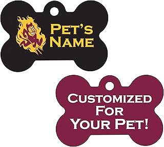 Arizona State Sun Devils 2-Sided Pet Id Dog Tag | Officially Licensed | Personalized for Your Pet